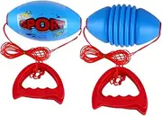 Handheld Boys and Girls Fitness Ball Sliding Pull Game Years Old for Outdoors Random