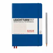 NOTEBOOK A5 Hardcover DOTTED ROYAL BLUE - RED DOTS Ed - Leuchtturm1917 357698