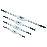 3906-0240 4 Piece Adjustable Tap & Reamer Wrench Set-Drop Forged