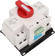 Dual Power Automatic Transfer Switch Red Handle 125A Generator Changeover Switch for Industry 400V