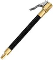 Tire Inflator Extension Tube Tyre Pump Quick Inflation Chuck Adapter Hose Quick-