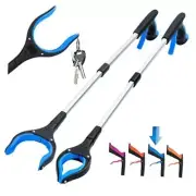 2-Pack Grabber Reacher Tool,32 Inch Foldable Reacher Grabber Pickup Tool Blue