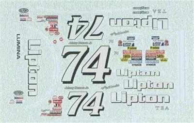 Winscals #74 Lipton 1994-Johnny Benson Jr Nascar decal