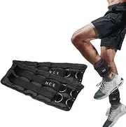 Ankle Weights for Women Men,Heavy Duty Adjustable Ankle Weights, 5KG, 10KG, Soft Satchel Leg Straps Wrist Weights,for Exercise Walking, Yoga, Dance, Barre, Pilates, Aerobics,Cardio