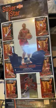 New In Package - 1997 Upper Deck - Michael Jordan - Super Star Commemorative Set