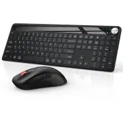 Wireless Keyboard and Mouse Combo J 2.4G USB Keyboard and Mouse Wireless Ergo...