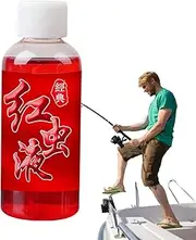 Red Worm Liquid Fish Bait | Angling Attractant Bait,Multifunctional Red Worm Liquid Attractant for Fishing Outdoors for Cod, Carp, Bass Species