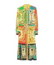 La Musica midi dress AU10,UK10,UK8,AU14,8 multi-color