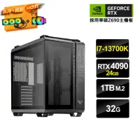 在飛比找momo購物網優惠-【NVIDIA】i7十六核{創作AI-III}GeForce