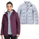 【北臉 THE NORTH FACE】送》女 款耐寒二件式連帽防水外套 羽絨外套 三合一登山風雨衣 衝鋒衣_46I7