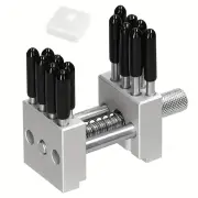 Adjustable Aluminum Alloy Mini Bench Vise Multi-Function Clamp Fixing Tool for DIY Crafts Model Making