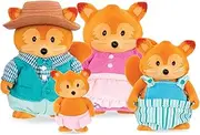 Li’l Woodzeez – Animal Figurines – Fox Toy – Collectible Figurines – Fox Family – 3 Years + – The Tippytail Foxes