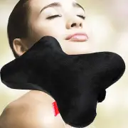 Dog Bone Car Neck Pillow Head Rest Memory Foam Travel Road Trip Posture Support