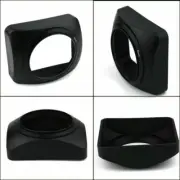 1x 82mm Square Lens Hood Sun Shade for DV Camcorder Video Camera DSLR Wide Angle