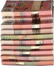 NUOBESTY 1000 Sheets of Hell Money Sacrifice Money Bank Chinese Banknotes Ancestors Worship Paper Money Ghost Money Sacrifice Note The Offering Lucky Charm Ancestor Money Made of Paper Sacrifice