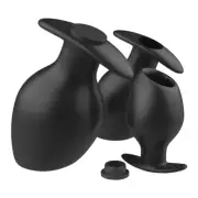 anal plug hollow silicone stopper butt bung unisex anus but lubricant anal 17