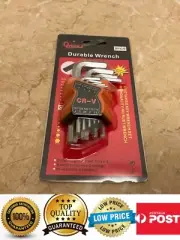 Quality 9pcs Metric Allen key set,1.5mm-10mm,Hex Keys wrench set,No Rust,AU stoc