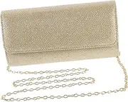 [LIFKOME] Elegant Evening Clutch Bag for Women Decorative Handbag with Chain Strap Sturdy Purse for Parties and Special Occasions Simple Design Suitable for Ladies