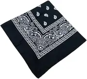 [harayaa] Women Men Cowboy Bandana Cotton Headband Neck Wrap 55 X 55cm/22 * 22''