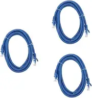 3pcs High Speed Cat6 Ethernet Cable 2m Network Cord for Pc Server Printer Router Gigabit Performance Cable