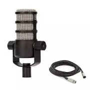 Rode PodMic Dynamic Mic for Podcasting, Gaming & Streaming with 10' XLR Cable
