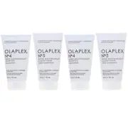Olaplex No.4 Bond Maintenance Shampoo 1 oz 2 Count & No.5 Conditioner 1 oz 2