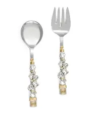 Tiramisu Snow Melt Salad Server Set