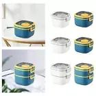 Rectangle Lunch Box Bento Box Snack Box Container Meal Prep Container Leakproof