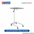 Drive Over The Bed Side Table Hospital Overbed Rolling Tray Adjustable Brand New