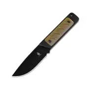 NEW Kizer Smolt Ultem D2 Fixed Blade, Black Blade 1063A4