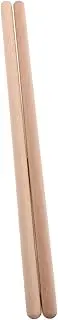 COLLBATH 2Pcs Wooden Opening Stick Yoga Mobility Tool for Hunchback Flexibility Training for Dance Pilates and Shoulder Stretching