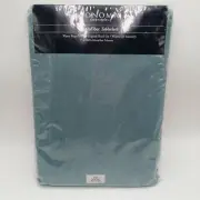 Sonoma Microfiber Rectangle Tablecloth Arctic Blue 60x103 Herringbone