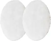 2pcs Replacement Wool Polishing Pads Adhesive Buffing Wheels For Wood Stone And Automotive Wool Felt Polishing Discs For Grinder