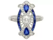 Classic Solitaire White Round Shape CZ Women's Handmade Excellent Ring