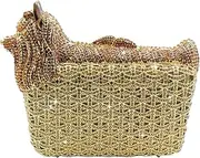 [Boutique De FGG] Puppy Evening Bags and Clutches for Women Formal Party Poodle Dog Crystal Clutch Purse Wedding Handbag