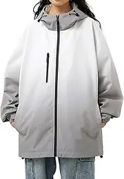 Afwerirc Women's Jacket, Casual & Active Wind Outerwear for Cycling, Hiking, Running, Lightweight Windbreaker Trench Coat