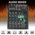 8 Channel Professional Audio Mixer Sound Board DJ Mixing Console Amplifier Live