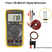 Fluke 17B MAX 01 02 kit Digital Multimeter CATIII 1000V AC/DC Replace FLUKE17b+