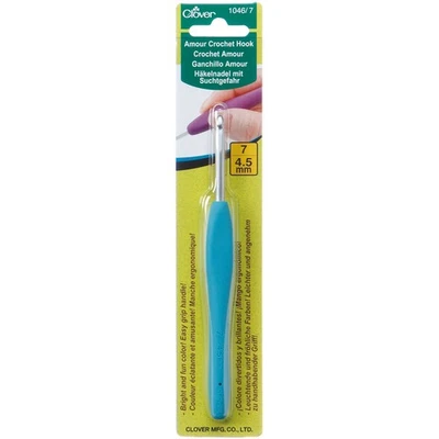 3 Pack - Clover Amour Crochet Hook-Size 7/4.5mm - 1046/7