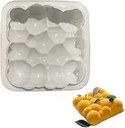 3D Bubbles Sky Cloud Silicone Cake Mold,Silicone Baking Pan - Not Sticky Cake Decoration Mould for Mousse,Chocolate Brownie,Jelly,Ice Cream,Chiffon,Cheesecake,Fondant