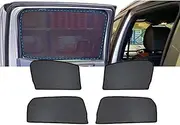 MAX COOL 4PCS Magnetic Car Side Window Sun Shades Suitable for Ford Ranger PX2 3 2015-now Breathable Mesh Sun Shield