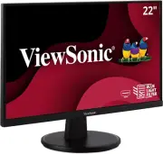 VS2247-MH 22 Inch 1080P Monitor with 75Hz, Freesync, Thin Bezels, Eye Care, HDMI