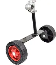 FUMHEUF Universal Adjustable Support Wheels Auxiliary Wheels 25mm(1 inch) Trimmer Head for Weed Trimmer Gas String Trimmer Petrol/Electric Brushcutter Strimmer