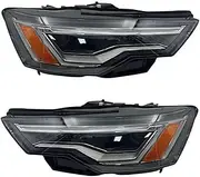 Compatible For Audi A6 C8 4K0 LED Left And Right Headlights 4K0941039B 4K0941040B(Left)