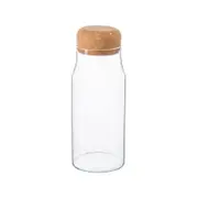 Argon Tableware Glass Storage Bottle with Cork Lid - 720ml