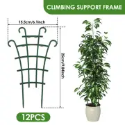 12Pcs Flower Trellis Plastic Flower Climbing Trellis Potted Vegetable gujDp