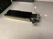 Nvidia A40 L40 GPU Accelerator cooling adapter for 2 fans.