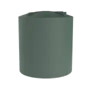 Melro Tanks 12500l Round Poly Water Tank - Heritage Green