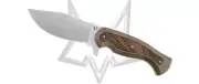 Fox Knives Eastwood Tiger Fixed Blade FX-106TIZW Titanium Wood Elmax Steel Knife