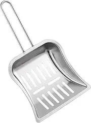 Scooper - Dog Food Tray, Heavy Duty Poop Scooper | Dishwasher Safe Metal Shovel, Deep Shovel Metal Shovel, Heavy Duty Shovel,